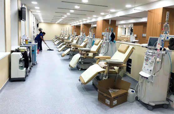 The Mongolian Dialysis Hospital has been completed