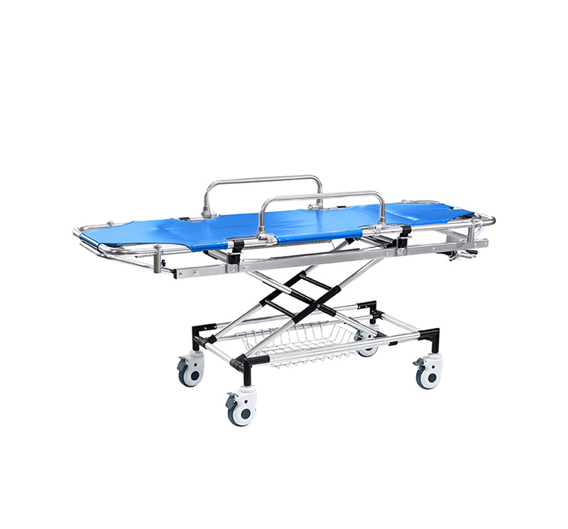 YA-AS07 Collapsible Wheeled Ambulance Stretcher
